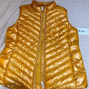 Gold/ Yellow Calvin Klein Puffer Vest